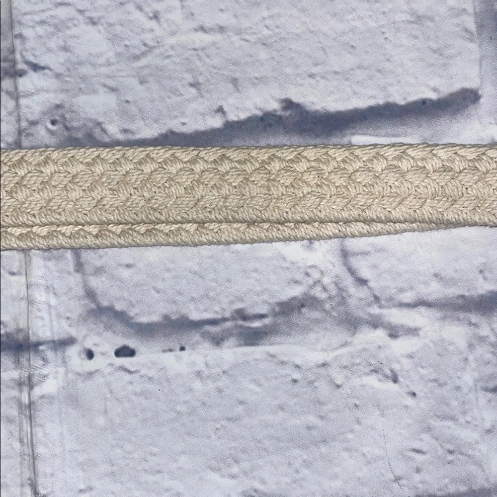 Bonobos Braided D-Ring Belt with Brown Leather Accents